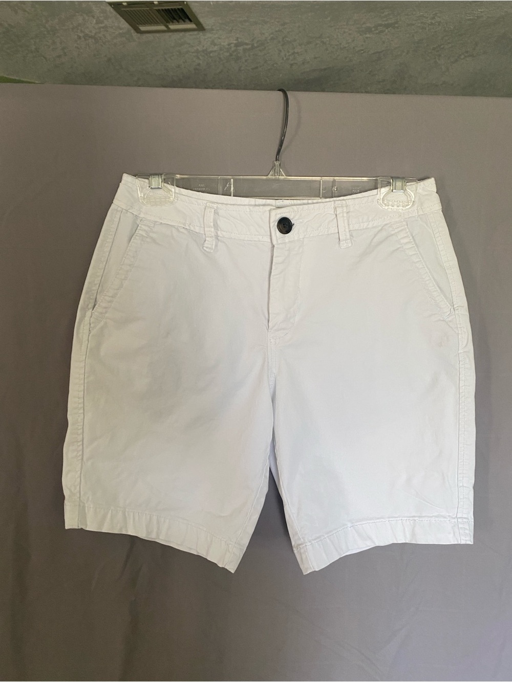 Aeropostale White Women’s Bermuda Shorts